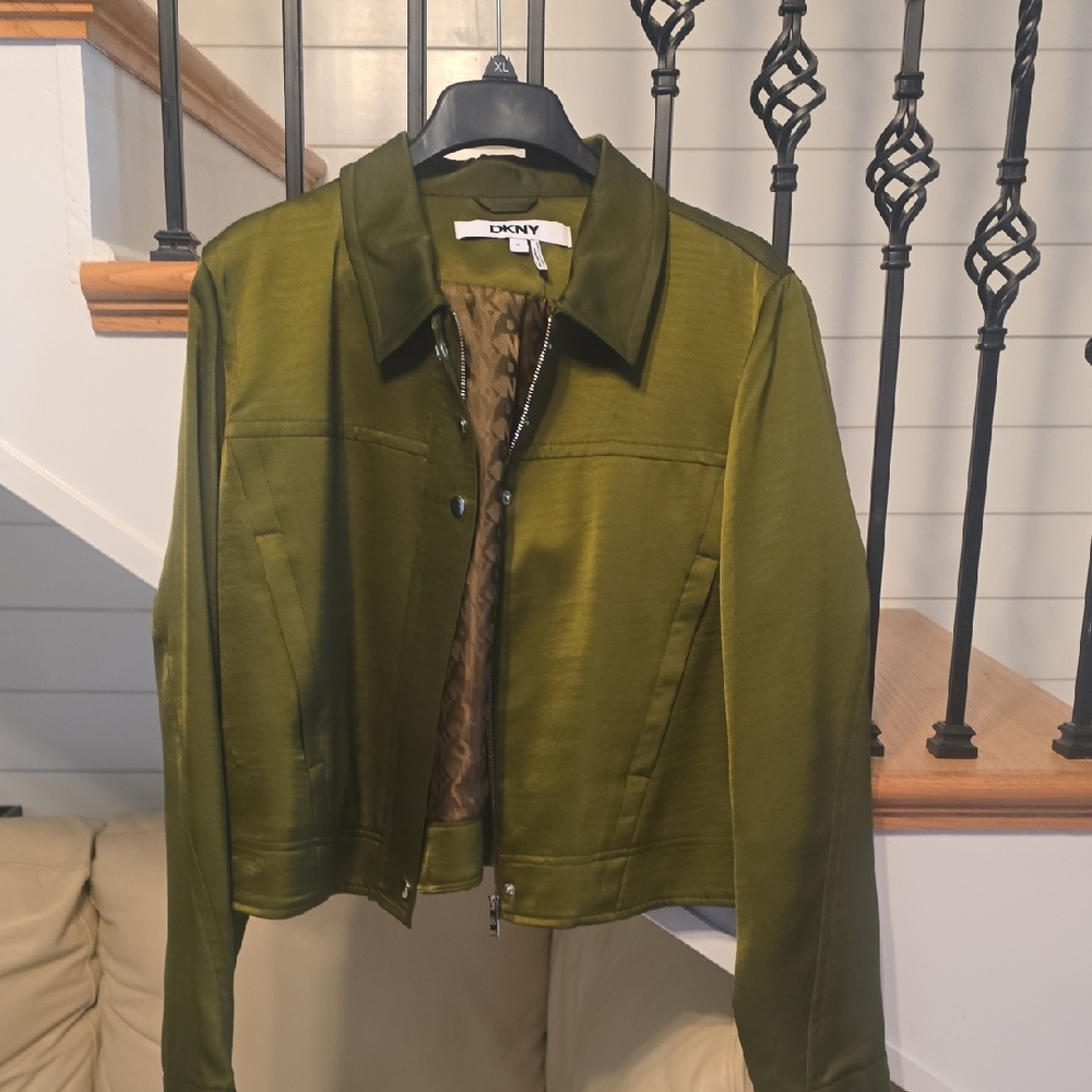 DKNY Forest Green Women's Blazer